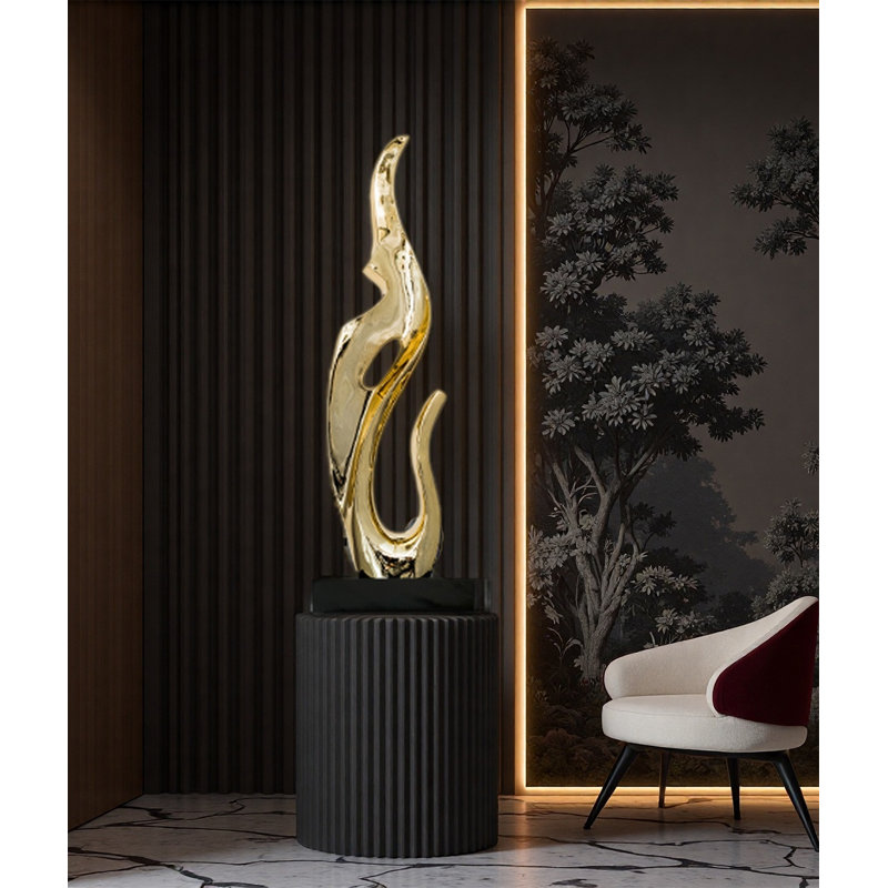 Light Luxury Resin Irregular-Shaped Ornament