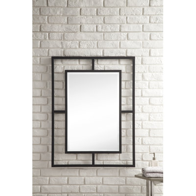 Boston Stainless Steel Frame Rectangle Mirror