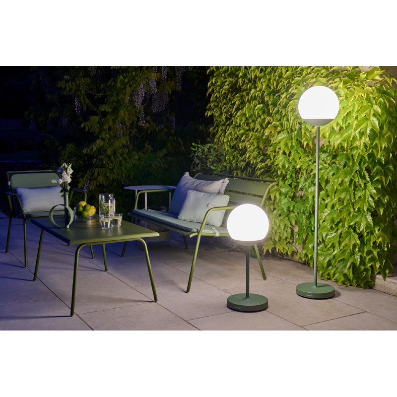 Salsa Outdoor Round Side Table, Liquorice