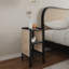 Table de bout en noir et naturel-627225117-627225118