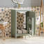 Petit meuble-lavabo moderne avec lavabo en céramique-105507657