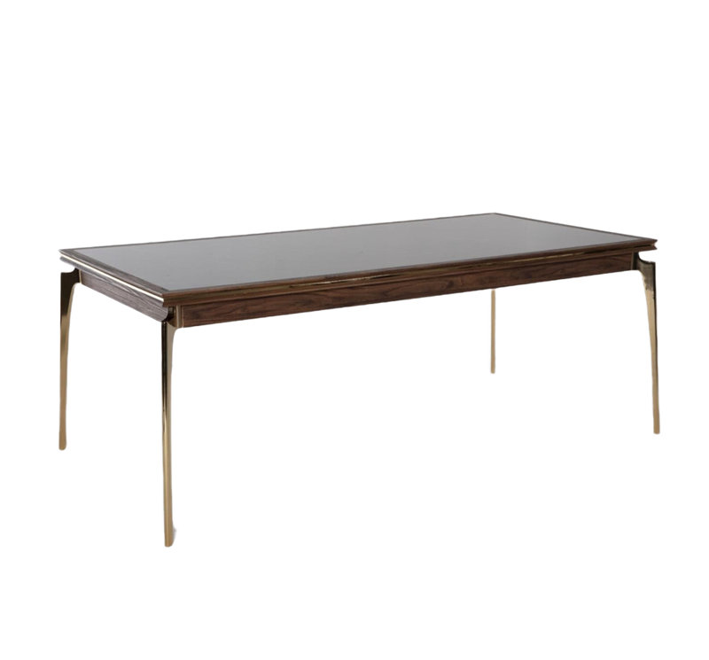 Krino Glass Top Dining Table