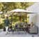 Connect Module Patio Corner Wedge Chair with Cushions