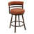 Molten Bronze Finish & Saddle Brown Leatherette