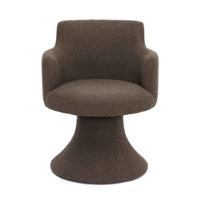 Chaise pivotante chocolat