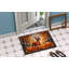 Tapis d'intérieur ou d'extérieur rouge Pinscher miniature-1122329378