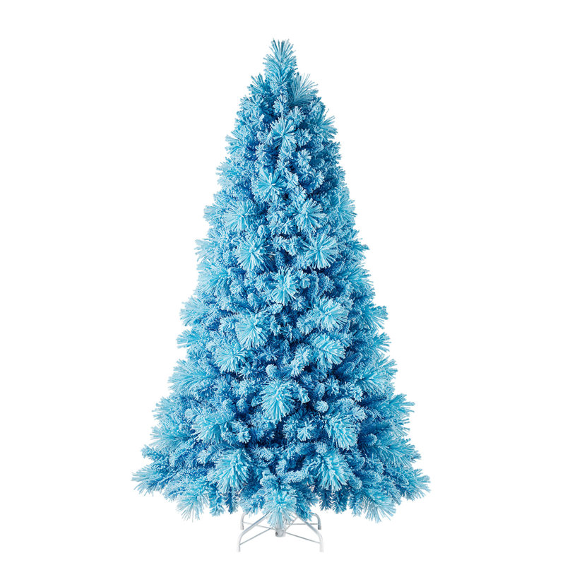 The Holiday Aisle® Rotating Tree Stand Base w/Snowdrift 6.5' Pine Christmas Tree