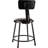 Backed Ergonomic Industrial Stool Footring-58829963-58829967