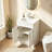 24'' Morden Single Bathroom Vanity With Ceramic Top-606630638
