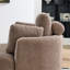 Chaise pivotante moderne de 39 po de largeur avec siège moelleux et coussins de siège de chambre à coucher-1275624539
