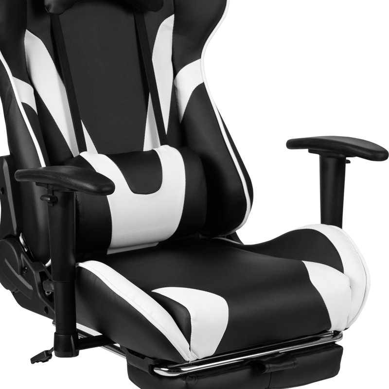 Bridesdale Children's Resin Party and Event Chair, Black/White