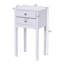 Table de chevet 2 tiroirs Volz-1613922000