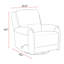 Fauteuil inclinable et oscillant manuel Alyre-1478801385