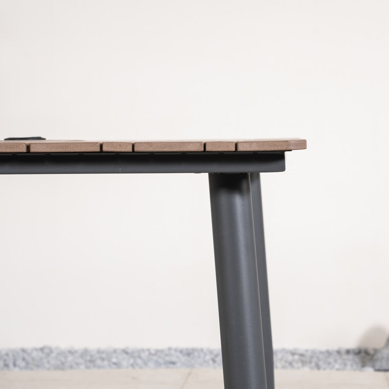 Table de salle à manger d'extérieur 37,4 po Puckett