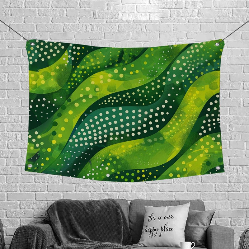Tapisserie en microfibre, H 50 po x l 60 po