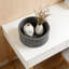 Ensemble de 3 paniers de rangement en corde de coton tissé, mini paniers de rangement naturels pour la décoration intérieure, la salle de bain, la chambre de bébé et l'organisation de petits articles-13442988