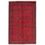 Tapis rouge Finest Khal Mohammadi 4 pi 4 po x 6 pi 7 po