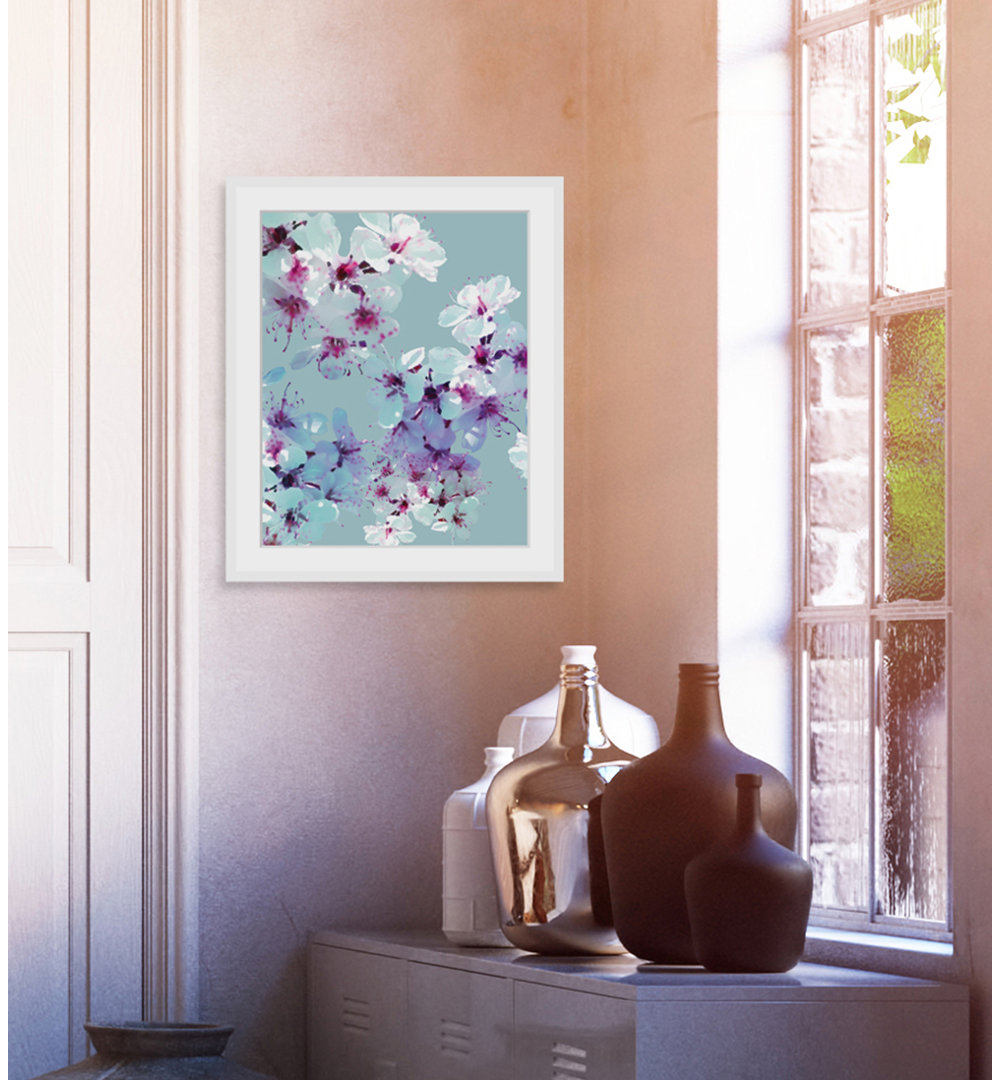 'Flowers' Framed Graphic Art