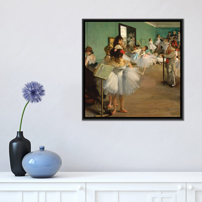 «The Dance Class, 1874», art sur toile