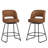 26''H Swivel Barstools With Seld Metal Legs-754533499-754533492