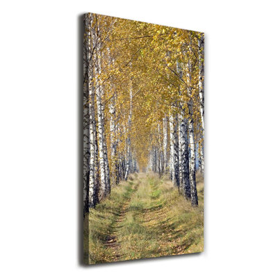 Birch Forest - Wrapped Canvas Print