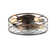 Cedar 19.6In. 4-Light Matt Black Flush Mount Ceiling Fixture With Fan