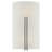 Alexane - LED 13" Tall Wall Sconce - Matte Black Finish - White Glass - Replaceable LED