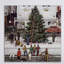 «Tree in Town Square», reproduction d'art sur toile tendue-355591584