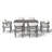 Outdoor 7-piece Dining  Set Series-812010997