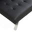 Structure en bois, pieds en acier inoxydable, futon, canapé