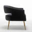 Fauteuil d'appoint en velours Chynna-1662602960