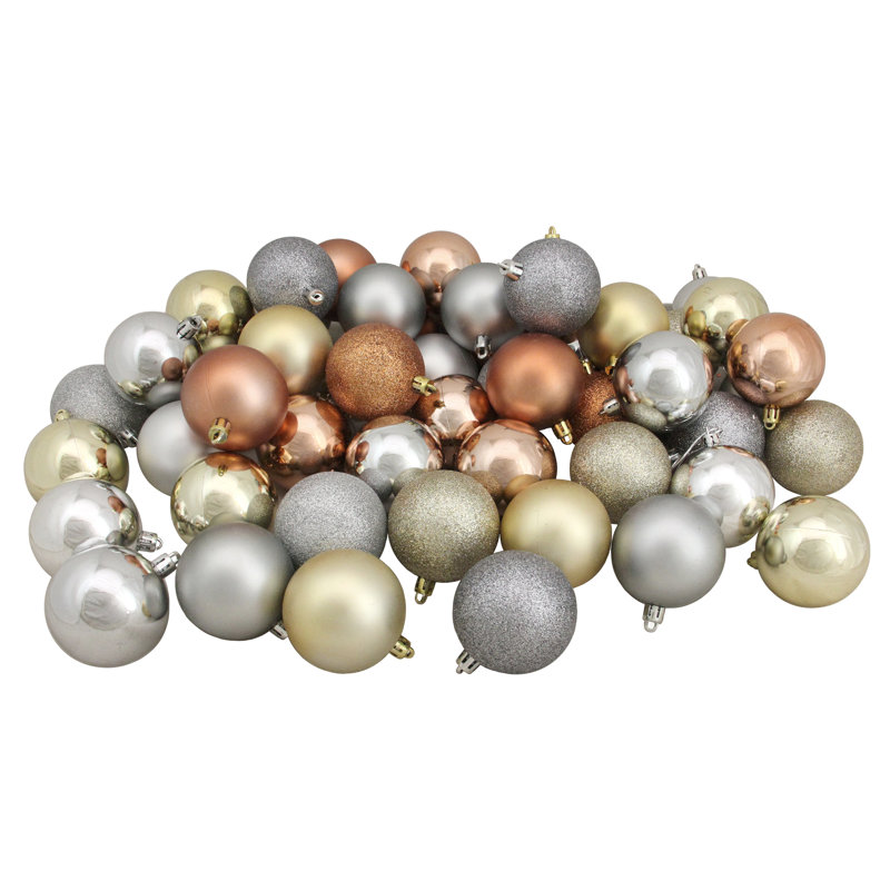 Babiole incassable 3 po, Argent / champagne / amande