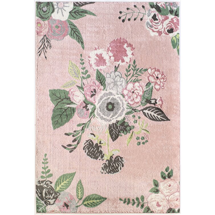 Rugs America Hailey Pink Amaranth 2 ft. x 4 ft. Area Rug RA28875
