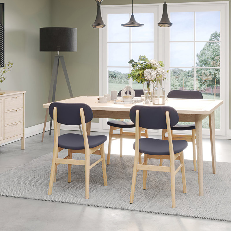 Medium Extending Table, 76 cm H x 125 cm W x 90 cm D