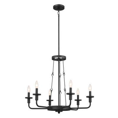 Vetivene 6 - Light Dimmable Classic / Traditional Chandelier