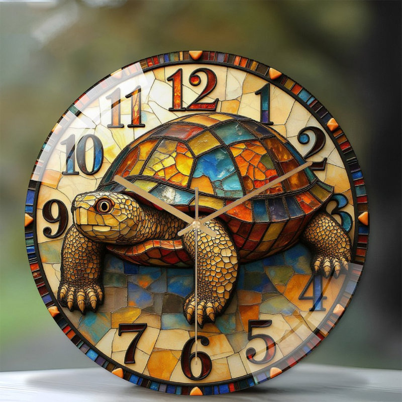 Horloge murale Turtle