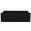 Canapé d'angle moderne sans ossature apparente de 269 cm (106 po), canapé infonuagique 3 places avec pouf-448430790