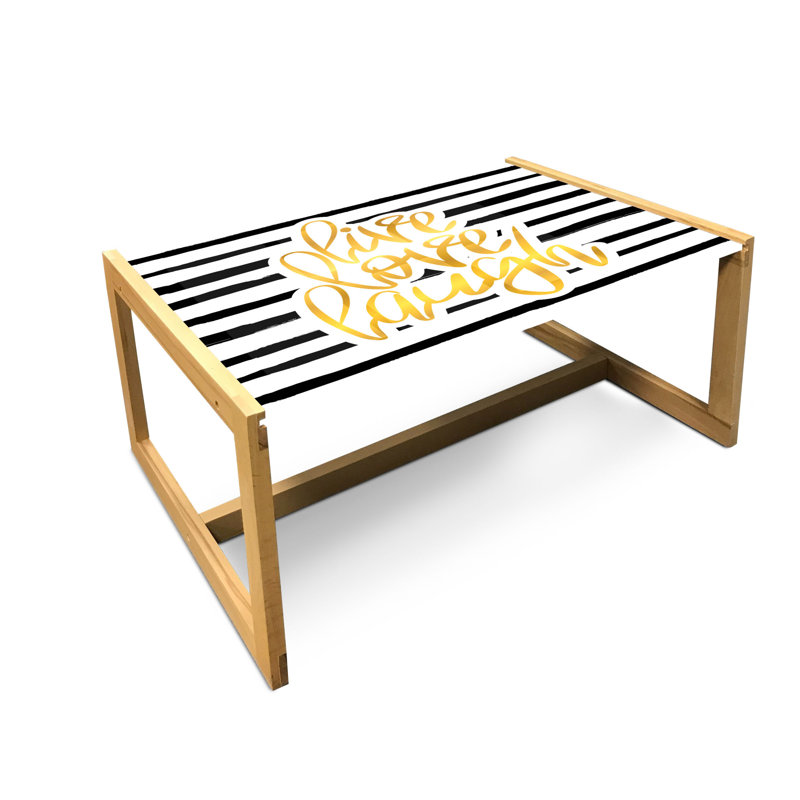 Jalend Sled Coffee Table, 40cm H x 91cm W x 62cm D