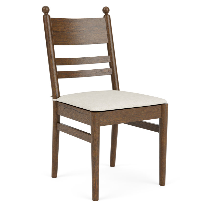 Fauteuil Billie, Bois brun