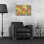  «Levity» par Jeanette Vertentes, art mural en verre acrylique, 16 po x 12 po-1610257582