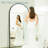Arched  Metal Oversized Full-Length Mirror-1999766904-1995390107
