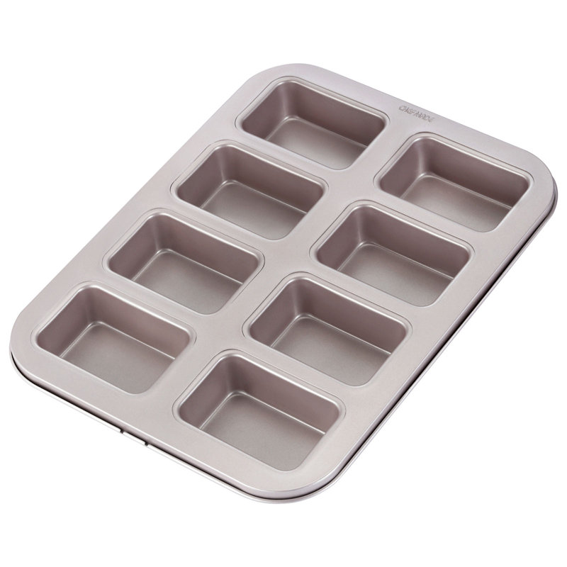 CHEFMADE 8 Cavity Brownie Cake Pan