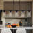 Elliyanna 5 - Light Dimmable Linear Chandelier Modern Farmhouse Chandelier Entry Chandelier Dinning Room Chandelier