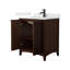 Meuble-lavabo simple avec plateau en quartz Palmilla-124971913-124971914-114679322