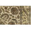 Hand-Knotted High-Quality Cream and Gold Square Area Rug