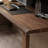Nut-brown Rectangular Solid Wood writing desk, Computer desk-288190951