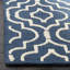 Tapis géométrique en laine touffeté à la main Brunswick-22513546