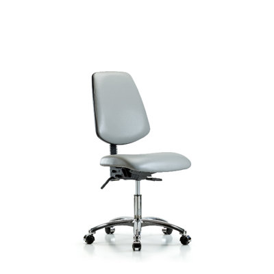 Chaise de travail en vinyle Rebecca