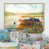 Toile naturelle avec cadre flottant
