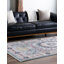Tapis traditionnel Kelayeh de couleur turquoise-71262467
